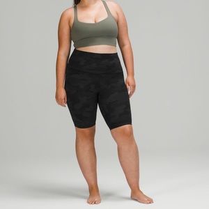 10 inch Lululemon biker shorts **new with tags**